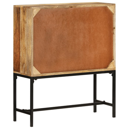Skänk 80x30x95 cm massivt grovt mangoträ