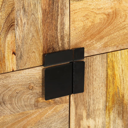 Skänk 80x30x95 cm massivt grovt mangoträ