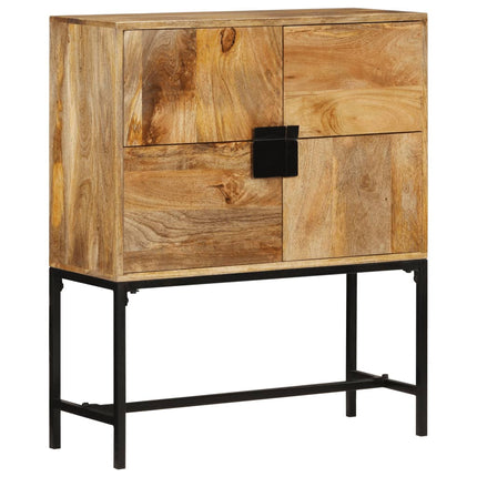 Skänk 80x30x95 cm massivt grovt mangoträ