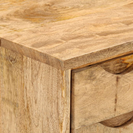 Skrivbord med lådor 110x47x76 cm massivt mangoträ