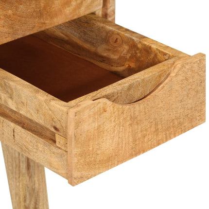 Skrivbord med lådor 110x47x76 cm massivt mangoträ