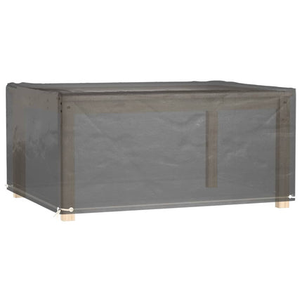 Överdrag för trädgårdsmöbler 8 ölj. 160x120x75 cm rektangulärt