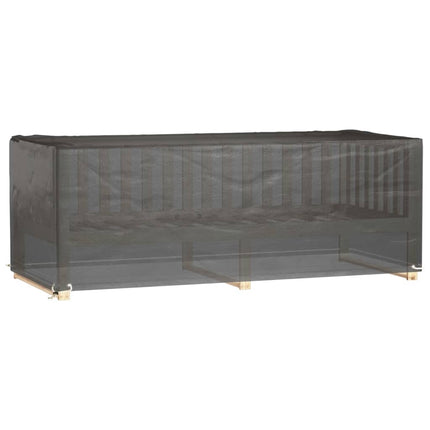 Överdrag för trädgårdsmöbler 8 ölj. 192x82x65 cm rektangulärt