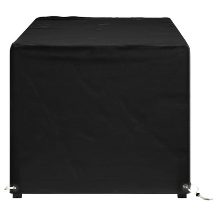 Överdrag för trädgårdsmöbler 8 ölj. 192x82x65 cm rektangulärt