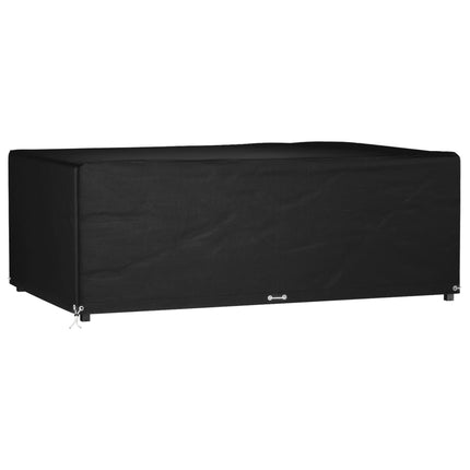 Överdrag för trädgårdsmöbler 12 ölj. 213x132x75 cm rektangulärt