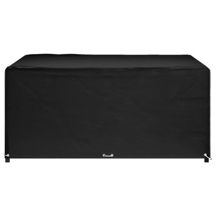 Överdrag för trädgårdsmöbler 16 ölj. 250x250x90 cm fyrkantig
