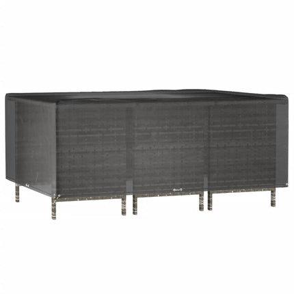 Överdrag för trädgårdsmöbler 12 ölj. 270x180x90 cm rektangulärt