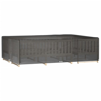 Överdrag för trädgårdsmöbler 16 ölj. 300x200x75 cm rektangulärt