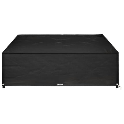 Överdrag för trädgårdsmöbler 16 ölj. 325x205x60 cm rektangulärt