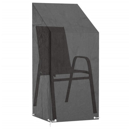 Överdrag för trädgårdsmöbler 8 ölj. 65x65x110/150 cm polyeten