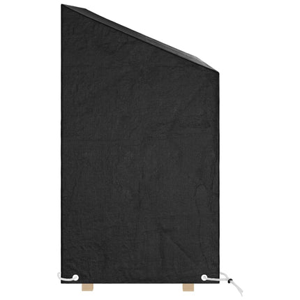 Överdrag för trädgårdsmöbler 8 ölj. 130x70x70/88 cm polyeten