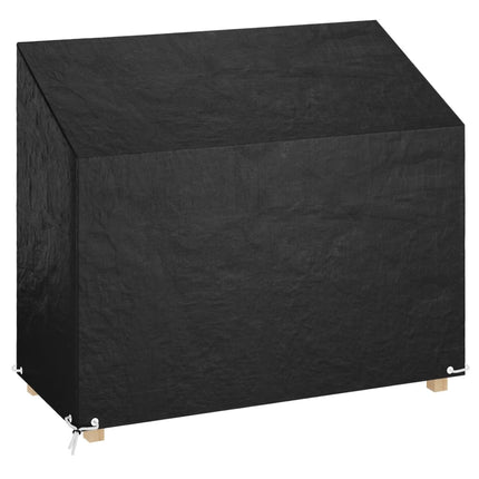Överdrag för trädgårdsmöbler 8 ölj. 160x70x70/88 cm polyeten