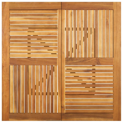 Trädgårdsbord 110x110x75 cm massivt akaciaträ
