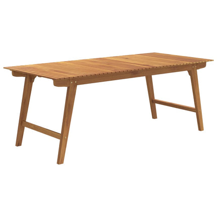 Trädgårdsbord 200x90x75 cm massivt akaciaträ