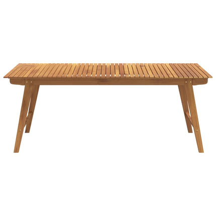 Trädgårdsbord 200x90x75 cm massivt akaciaträ