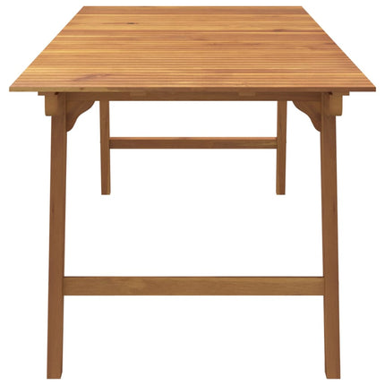 Trädgårdsbord 200x90x75 cm massivt akaciaträ