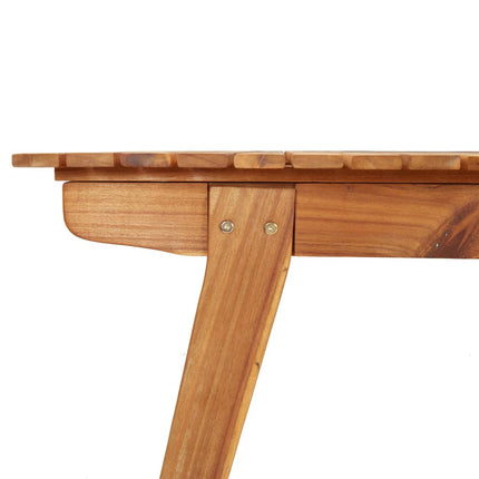 Trädgårdsbord 200x90x75 cm massivt akaciaträ
