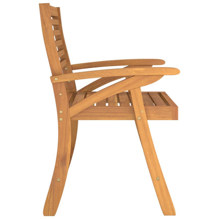 Trädgårdsstolar 2 st 58x58x87 cm massivt akaciaträ