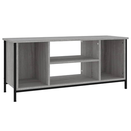 Tv-bänk grå sonoma 102x35x45 cm konstruerat trä