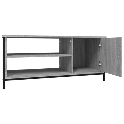 Tv-bänk grå sonoma 100x40x45 cm konstruerat trä