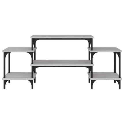 Tv-bänk grå sonoma 117x35x52 cm konstruerat trä