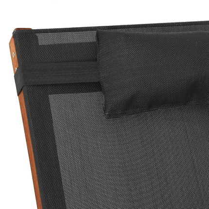 Gungstol grå textilen och massivt poppelträ