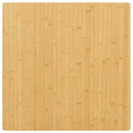 Bordsskiva 90x90x2,5 cm bambu