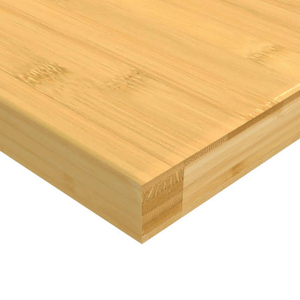 Vägghylla 100x20x2,5 cm bambu