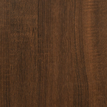 Skohylla brun ek 38x35x50 cm konstruerat trä