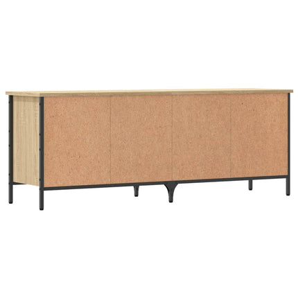 Skohylla sonoma-ek 131x35x50 cm konstruerat trä