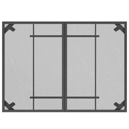 Trädgårdsbord antracit 110x80x72 cm stålnät