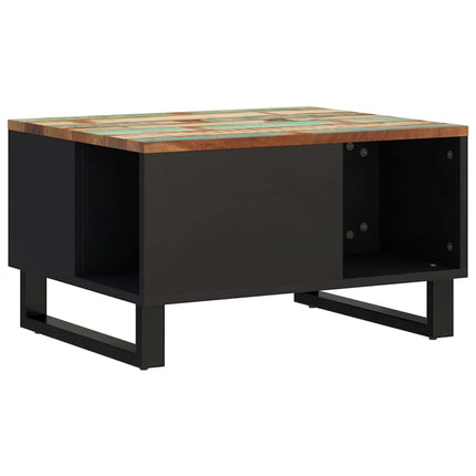 Soffbord 60x50x35 cm massivt återvunnet trä