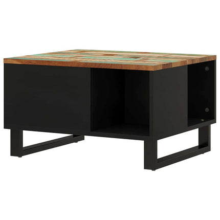 Soffbord 60x50x35 cm massivt återvunnet trä