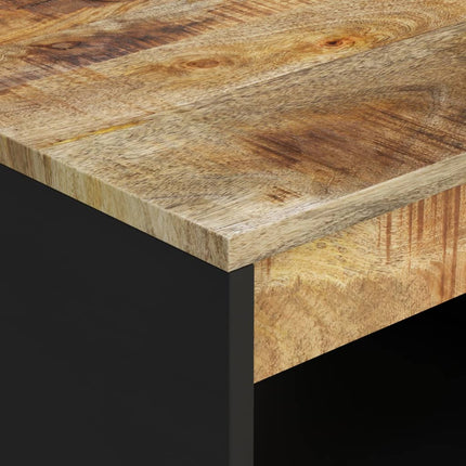 Soffbord 90x50x40 cm massivt mangoträ