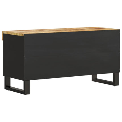 Tv-bänk 85x33x43,5 cm massivt mangoträ