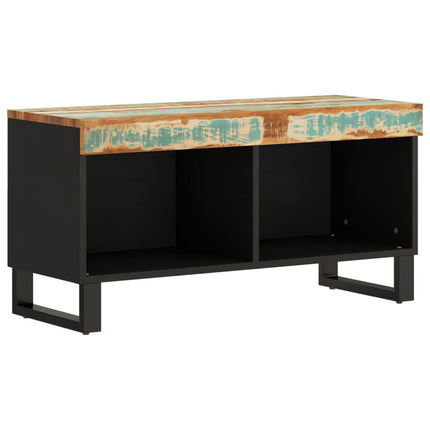 Tv-bänk 85x33x43,5 cm massivt återvunnet trä