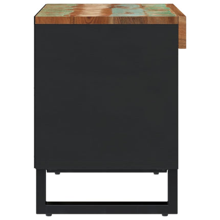 Tv-bänk 85x33x43,5 cm massivt återvunnet trä