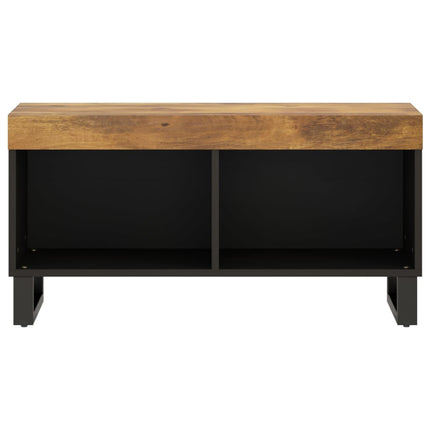Tv-bänk 85x33x43,5 cm massivt mangoträ