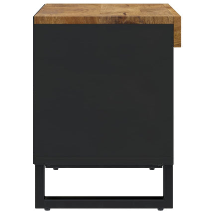 Tv-bänk 85x33x43,5 cm massivt mangoträ
