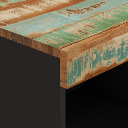 Sidoskåp 85x33x75 cm massivt återvunnet trä