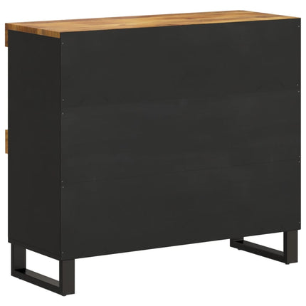 Sidoskåp 85x33x75 cm massivt mangoträ
