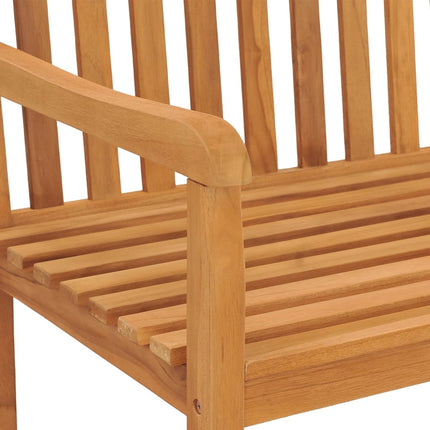 Matgrupp för trädgården 4 delar massiv teak