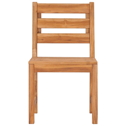 Trädgårdsstolar 8 st massiv teak