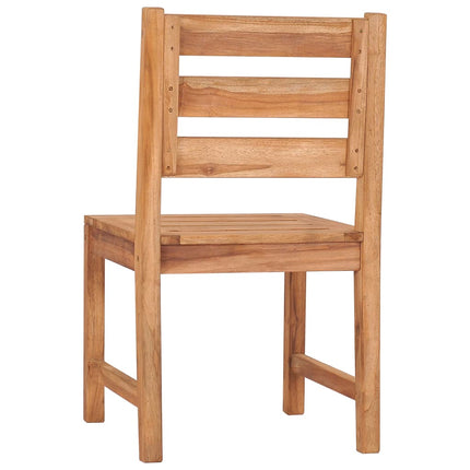 Trädgårdsstolar 8 st massiv teak