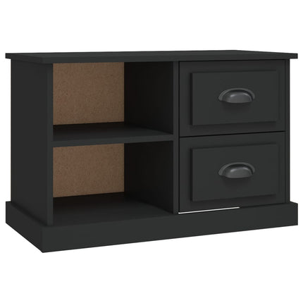 TV-skåp svart 73x35,5x47,5 cm konstruerat trä