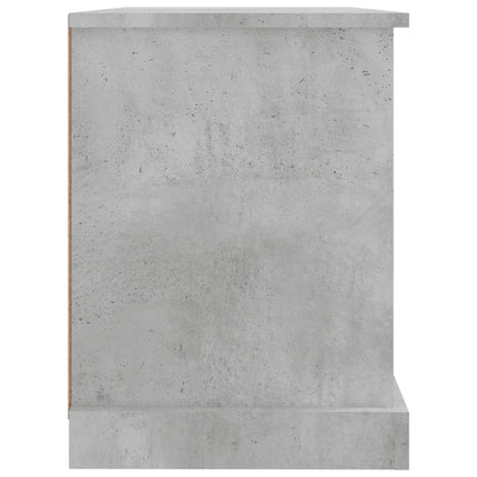 TV-skåp betonggrå 73x35,5x47,5 cm konstruerat trä
