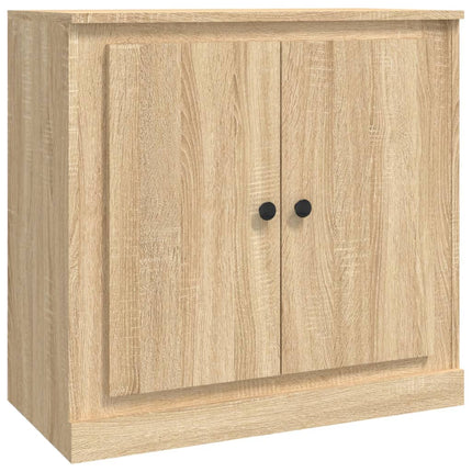 Skänk sonoma-ek 70x35,5x67,5 cm konstruerat trä