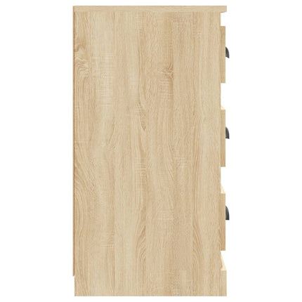 Skänk sonoma-ek 70x35,5x67,5 cm konstruerat trä