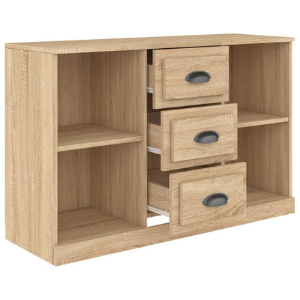 Skänk sonoma-ek 104,5x35,5x67,5 cm konstruerat trä
