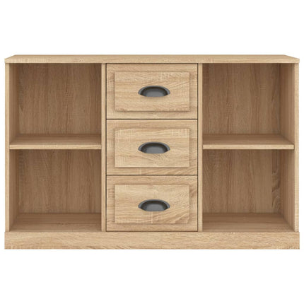 Skänk sonoma-ek 104,5x35,5x67,5 cm konstruerat trä
